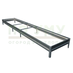 Грядка оцинкованная 0,8х5,0 м, высота 20 см