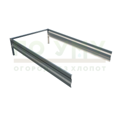 Вставка-удлинение 2,0 м, для грядки оцинкованной высота 20 см