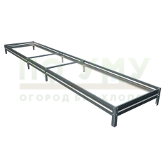 Грядка оцинкованная 0,5х5,0 м, высота 15 см