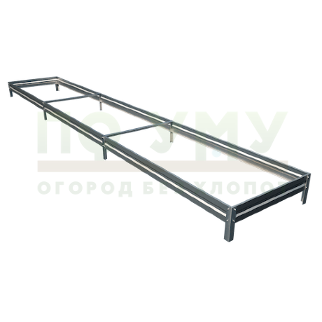 Грядка оцинкованная 0,5х6,0 м, высота 15 см в Самаре