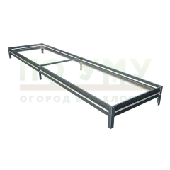 Грядка оцинкованная 0,65х4,0 м, высота 15 см