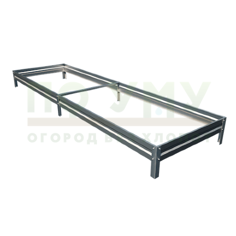 Грядка оцинкованная 1,0х3,0 м, высота 15 см в Самаре